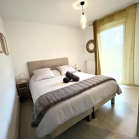 Apartment T2 Cosy Avec Parking - Goupama Stadium Ldlc Arena