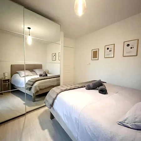 Apartment T2 Cosy Avec Parking - Goupama Stadium Ldlc Arena