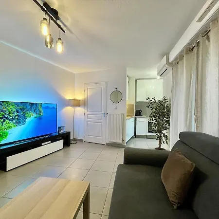 T2 Cosy Avec Parking - Goupama Stadium Ldlc Arena Decines-Charpieu