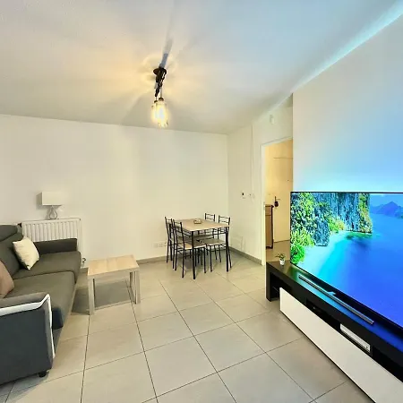Apartment T2 Cosy Avec Parking - Goupama Stadium Ldlc Arena Decines-Charpieu